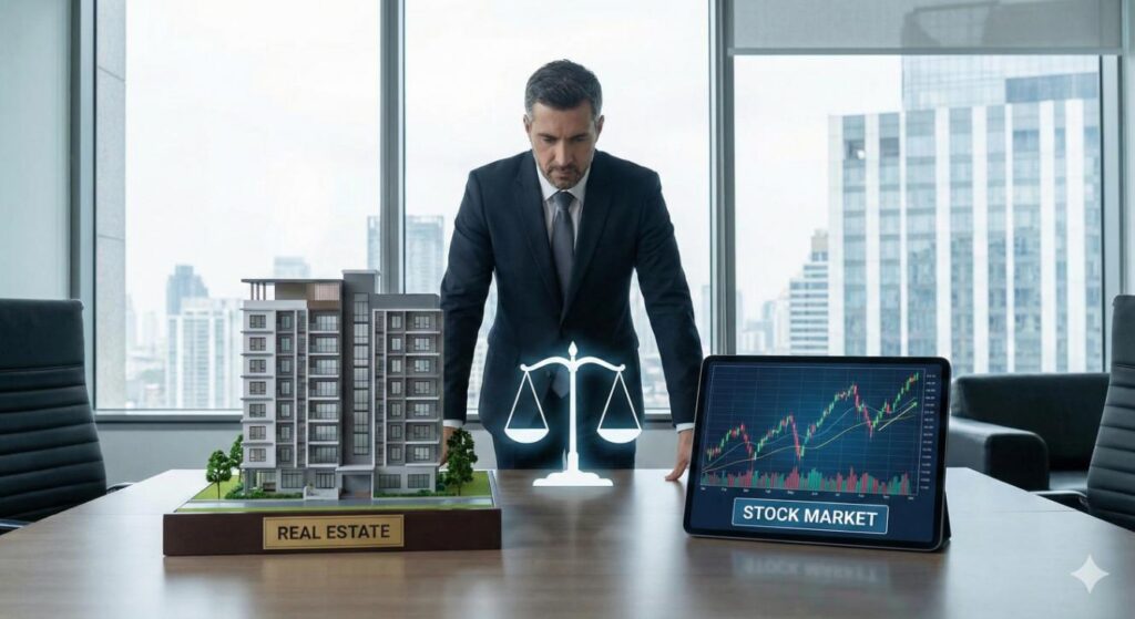 השקעה בנדלן מול הבורסה